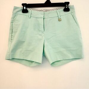 Nautica size 4 Aqua Light Green Women's Bermuda Shorts chinos resortwear EUC